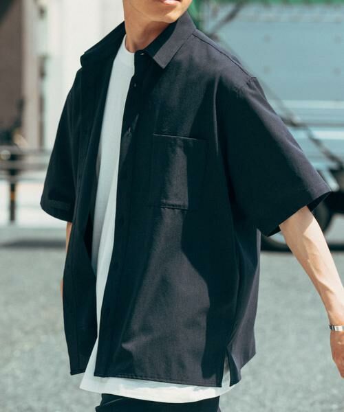 URBAN RESEARCH ITEMS / アーバンリサーチ アイテムズ シャツ・ブラウス | 『接触冷感/速乾/イージーケア』WINDY MESH ショートスリーブ シャツ | 詳細2