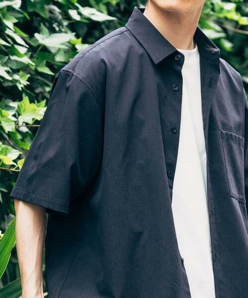 URBAN RESEARCH ITEMS / アーバンリサーチ アイテムズ シャツ・ブラウス | 『接触冷感/速乾/イージーケア』WINDY MESH ショートスリーブ シャツ | 詳細8