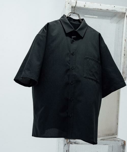 URBAN RESEARCH ITEMS / アーバンリサーチ アイテムズ シャツ・ブラウス | 『接触冷感/速乾/イージーケア』WINDY MESH ショートスリーブ シャツ | 詳細30