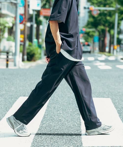 URBAN RESEARCH ITEMS / アーバンリサーチ アイテムズ その他パンツ | 『接触冷感/速乾/イージーケア』WINDY MESH ジップポケットパンツ(ネイビー)