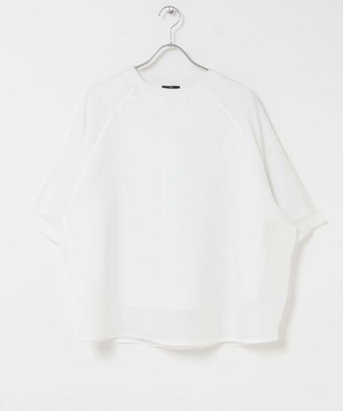 URBAN RESEARCH ITEMS / アーバンリサーチ アイテムズ Tシャツ | オーガンジーレイヤードTシャツ | 詳細6
