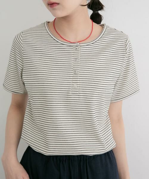 URBAN RESEARCH ITEMS / アーバンリサーチ アイテムズ Tシャツ | ワッフル半袖Tシャツ | 詳細1