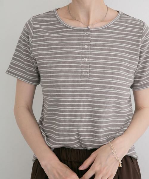 URBAN RESEARCH ITEMS / アーバンリサーチ アイテムズ Tシャツ | ワッフル半袖Tシャツ | 詳細16