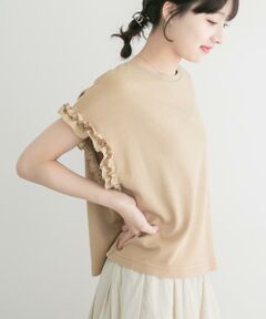 URBAN RESEARCH ITEMS / アーバンリサーチ アイテムズ Tシャツ | ドッキングフリルTシャツ