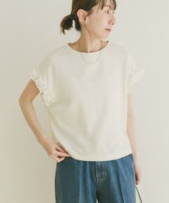 URBAN RESEARCH ITEMS / アーバンリサーチ アイテムズ Tシャツ | ドッキングフリルTシャツ