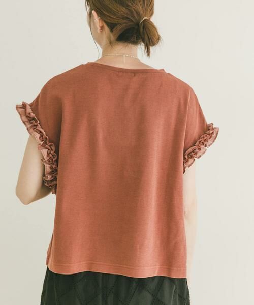 URBAN RESEARCH ITEMS / アーバンリサーチ アイテムズ Tシャツ | ドッキングフリルTシャツ | 詳細1
