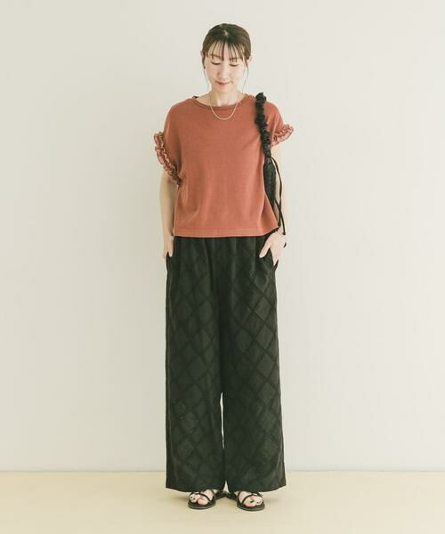 URBAN RESEARCH ITEMS / アーバンリサーチ アイテムズ Tシャツ | ドッキングフリルTシャツ | 詳細5