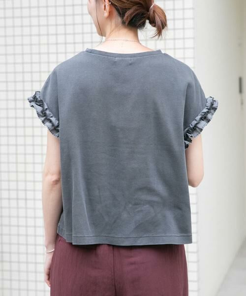 URBAN RESEARCH ITEMS / アーバンリサーチ アイテムズ Tシャツ | ドッキングフリルTシャツ | 詳細24