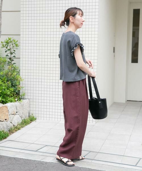 URBAN RESEARCH ITEMS / アーバンリサーチ アイテムズ Tシャツ | ドッキングフリルTシャツ | 詳細27