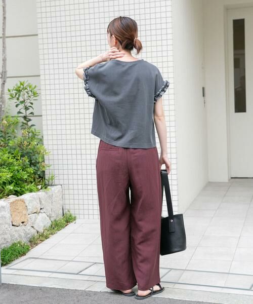 URBAN RESEARCH ITEMS / アーバンリサーチ アイテムズ Tシャツ | ドッキングフリルTシャツ | 詳細28