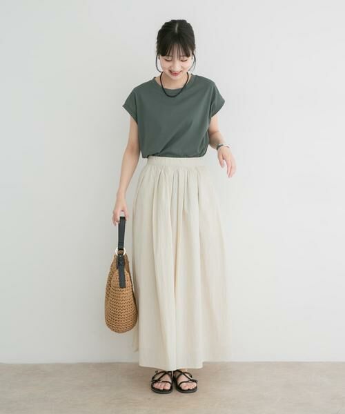 URBAN RESEARCH ITEMS / アーバンリサーチ アイテムズ Tシャツ | シルケットライクノースリーブTシャツ | 詳細3