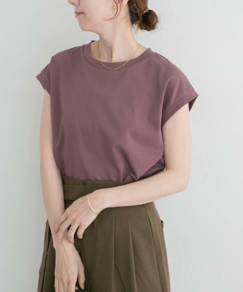 URBAN RESEARCH ITEMS / アーバンリサーチ アイテムズ Tシャツ | シルケットライクノースリーブTシャツ | 詳細8