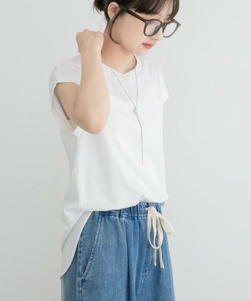 URBAN RESEARCH ITEMS / アーバンリサーチ アイテムズ Tシャツ | シルケットライクノースリーブTシャツ | 詳細14