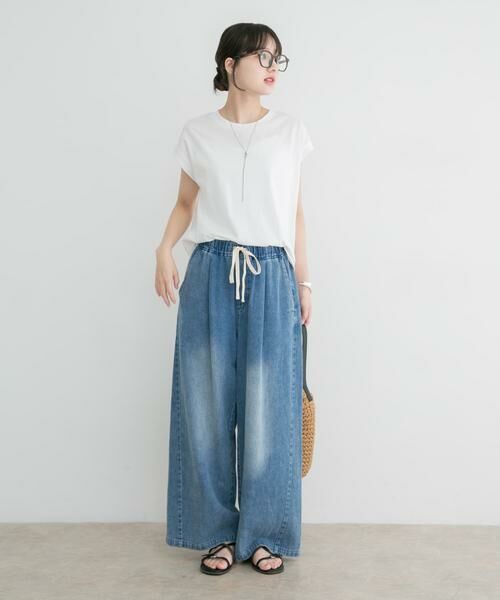 URBAN RESEARCH ITEMS / アーバンリサーチ アイテムズ Tシャツ | シルケットライクノースリーブTシャツ | 詳細16