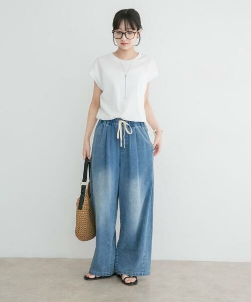 URBAN RESEARCH ITEMS / アーバンリサーチ アイテムズ Tシャツ | シルケットライクノースリーブTシャツ | 詳細17