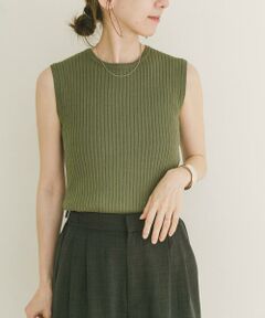 URBAN RESEARCH ITEMS / アーバンリサーチ アイテムズ ニット・セーター | 『洗濯可』ワイドノースリーブニット