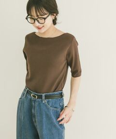 URBAN RESEARCH ITEMS / アーバンリサーチ アイテムズ ニット・セーター | 『洗濯可』ソウバリボートネックニット