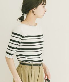 URBAN RESEARCH ITEMS / アーバンリサーチ アイテムズ ニット・セーター | 『洗濯可』ソウバリボートネックニット