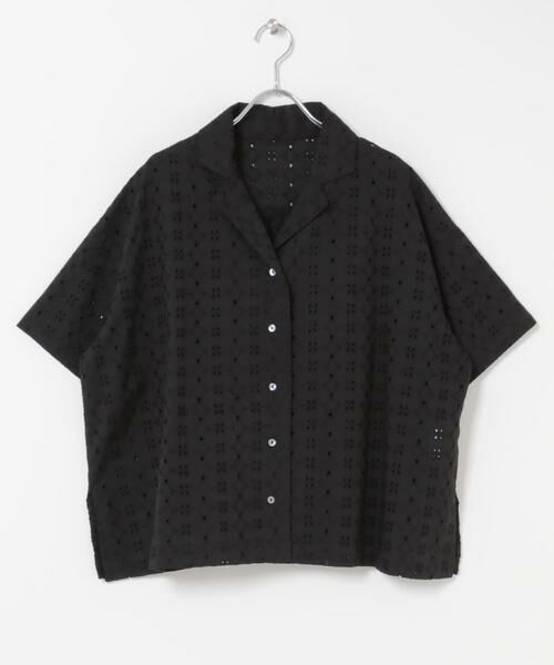URBAN RESEARCH ITEMS / アーバンリサーチ アイテムズ シャツ・ブラウス | レース開襟シャツ | 詳細16