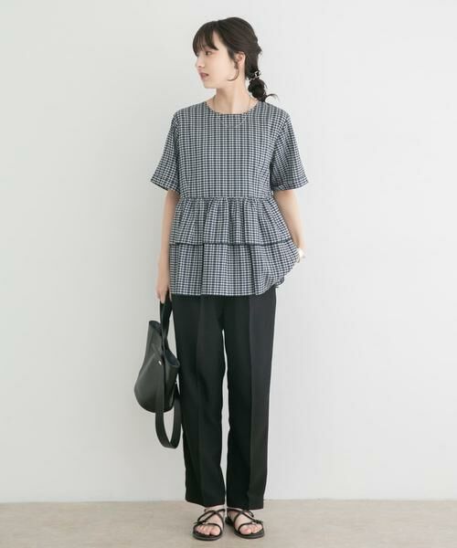 URBAN RESEARCH ITEMS / アーバンリサーチ アイテムズ シャツ・ブラウス | サッカーフリルブラウス | 詳細4