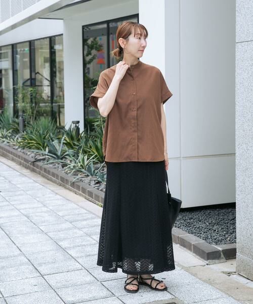 URBAN RESEARCH ITEMS / アーバンリサーチ アイテムズ シャツ・ブラウス | リネン混フレンチシャツ | 詳細4