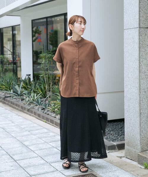 URBAN RESEARCH ITEMS / アーバンリサーチ アイテムズ シャツ・ブラウス | リネン混フレンチシャツ | 詳細5