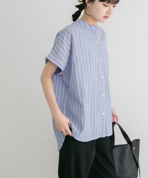 URBAN RESEARCH ITEMS / アーバンリサーチ アイテムズ シャツ・ブラウス | リネン混フレンチシャツ | 詳細16