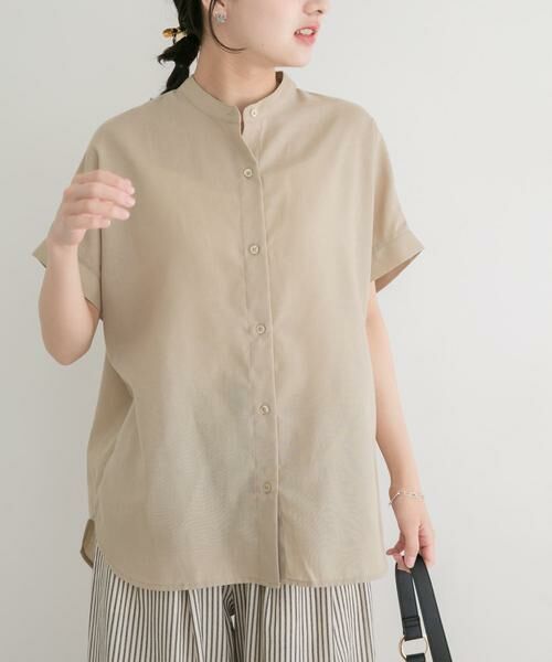 URBAN RESEARCH ITEMS / アーバンリサーチ アイテムズ シャツ・ブラウス | リネン混フレンチシャツ | 詳細23