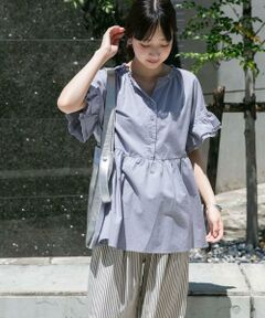 URBAN RESEARCH ITEMS / アーバンリサーチ アイテムズ シャツ・ブラウス | 袖フリルスキッパーブラウス