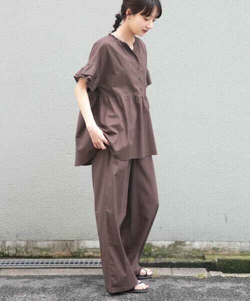 URBAN RESEARCH ITEMS / アーバンリサーチ アイテムズ シャツ・ブラウス | 袖フリルスキッパーブラウス | 詳細6