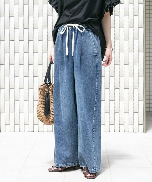 URBAN RESEARCH ITEMS / アーバンリサーチ アイテムズ デニムパンツ | 綿麻デニムパンツ | 詳細9