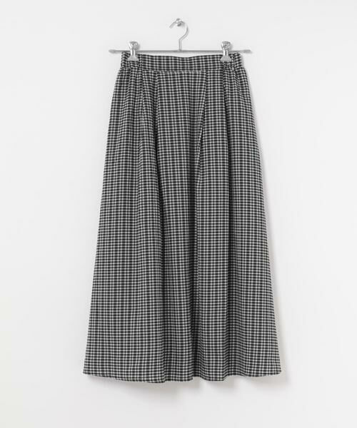URBAN RESEARCH ITEMS / アーバンリサーチ アイテムズ ロング・マキシ丈スカート | サッカーチェックフレアスカート | 詳細15