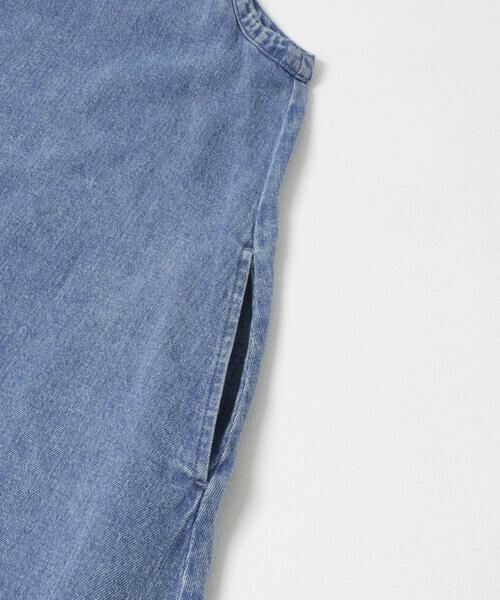URBAN RESEARCH ITEMS / アーバンリサーチ アイテムズ ワンピース | 綿麻デニムキャミワンピース | 詳細7