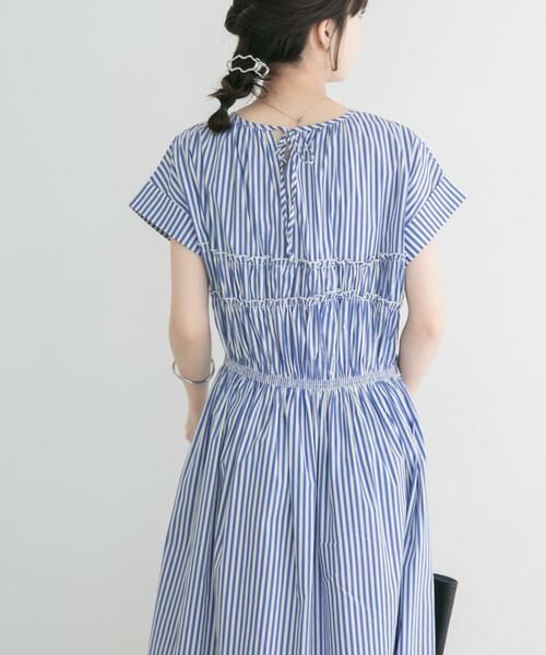 URBAN RESEARCH ITEMS / アーバンリサーチ アイテムズ ワンピース | 『洗濯可』ランダムシャーリングワンピース | 詳細8