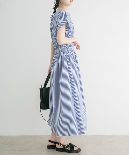 URBAN RESEARCH ITEMS / アーバンリサーチ アイテムズ ワンピース | 『洗濯可』ランダムシャーリングワンピース | 詳細9