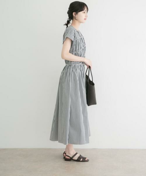 URBAN RESEARCH ITEMS / アーバンリサーチ アイテムズ ワンピース | 『洗濯可』ランダムシャーリングワンピース | 詳細23