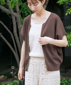 URBAN RESEARCH ITEMS / アーバンリサーチ アイテムズ ブルゾン | ニットZIPブルゾン
