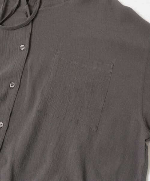 URBAN RESEARCH ITEMS / アーバンリサーチ アイテムズ シャツ・ブラウス | フードクロップドワッシャーシャツ | 詳細29