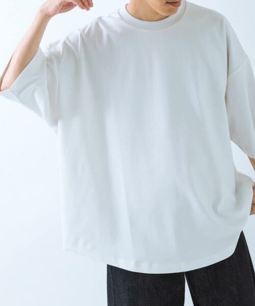 URBAN RESEARCH ITEMS / アーバンリサーチ アイテムズ Tシャツ | ワイドフィットショートスリーブポンチTシャツ | 詳細1
