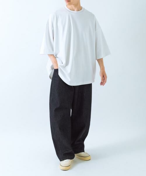 URBAN RESEARCH ITEMS / アーバンリサーチ アイテムズ Tシャツ | ワイドフィットショートスリーブポンチTシャツ | 詳細6
