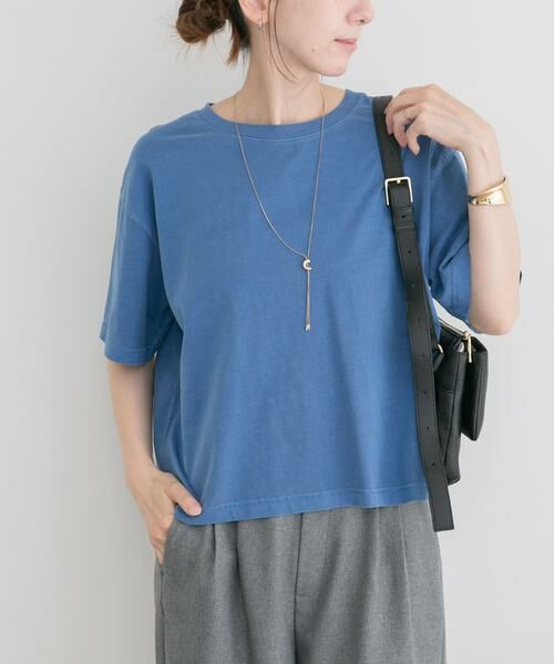 URBAN RESEARCH ITEMS / アーバンリサーチ アイテムズ Tシャツ | ピグメント半袖Tシャツ | 詳細1