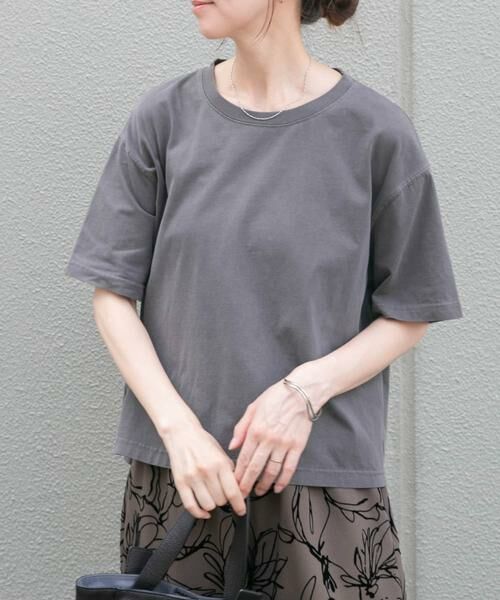 URBAN RESEARCH ITEMS / アーバンリサーチ アイテムズ Tシャツ | ピグメント半袖Tシャツ | 詳細9