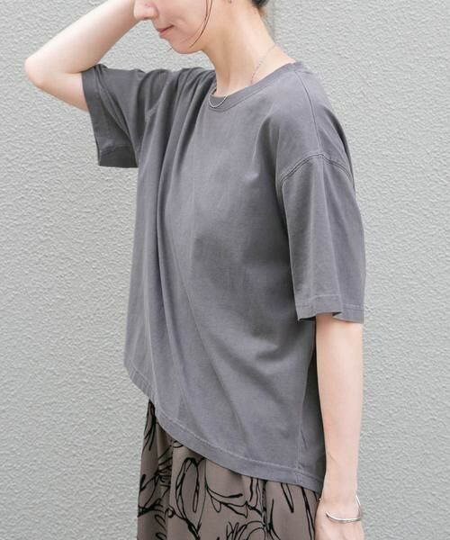 URBAN RESEARCH ITEMS / アーバンリサーチ アイテムズ Tシャツ | ピグメント半袖Tシャツ | 詳細10