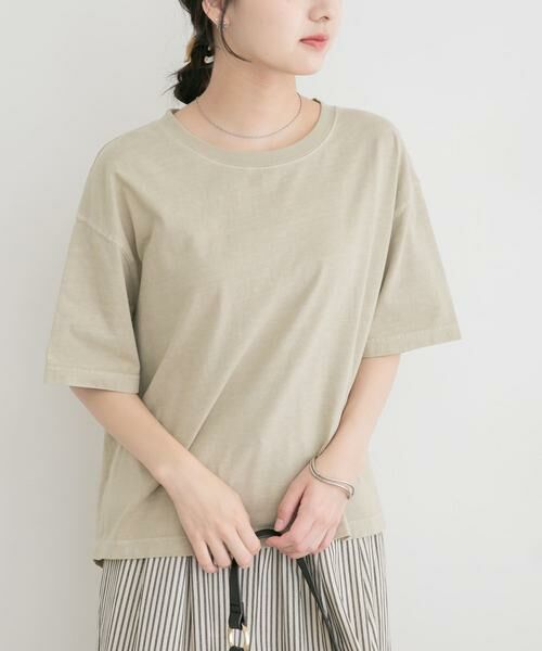 URBAN RESEARCH ITEMS / アーバンリサーチ アイテムズ Tシャツ | ピグメント半袖Tシャツ | 詳細16