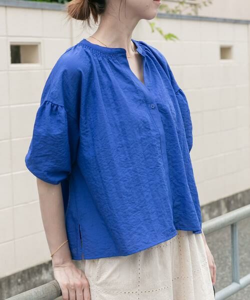 URBAN RESEARCH ITEMS / アーバンリサーチ アイテムズ シャツ・ブラウス | スキッパーPEボイルシャツ | 詳細7