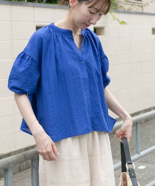 URBAN RESEARCH ITEMS / アーバンリサーチ アイテムズ シャツ・ブラウス | スキッパーPEボイルシャツ | 詳細9