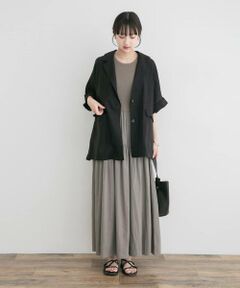 URBAN RESEARCH ITEMS / アーバンリサーチ アイテムズ ワンピース | ノースリーブドッキングワンピース