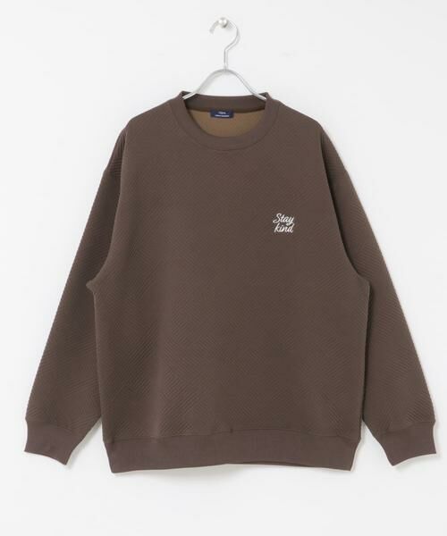 URBAN RESEARCH ITEMS / アーバンリサーチ アイテムズ Tシャツ | 刺繍ジャカードロングスリーブカットソー | 詳細7