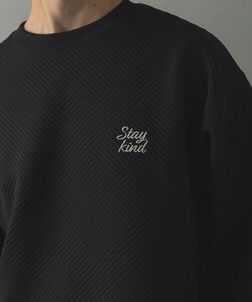 URBAN RESEARCH ITEMS / アーバンリサーチ アイテムズ Tシャツ | 刺繍ジャカードロングスリーブカットソー | 詳細21