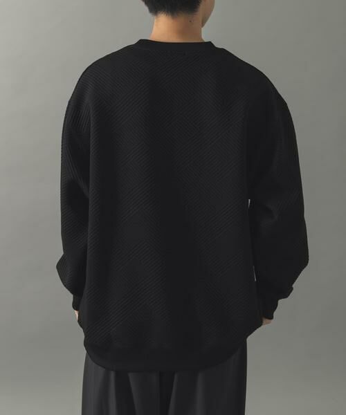 URBAN RESEARCH ITEMS / アーバンリサーチ アイテムズ Tシャツ | 刺繍ジャカードロングスリーブカットソー | 詳細25